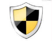 Front Range Security Services gold shield badge